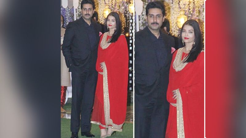 Aishwarya rai Abhishek Bachchan Anil kapoor Bollywood Stars in mukesh Ambani Sisters Daughter pre-Wedding Photos