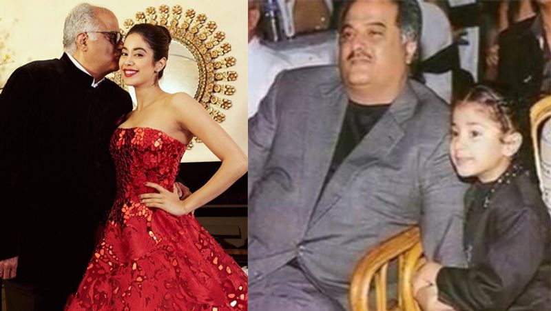 Boney Kapoor Bithday Janhvi Kapoor heartfelt birthday wish To Dad