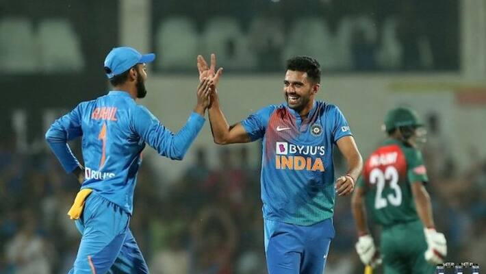 ICC T20I Rankings Deepak Chahar jumps 88 slots ICC T20I Rankings Deepak Chahar jumps 88 slots