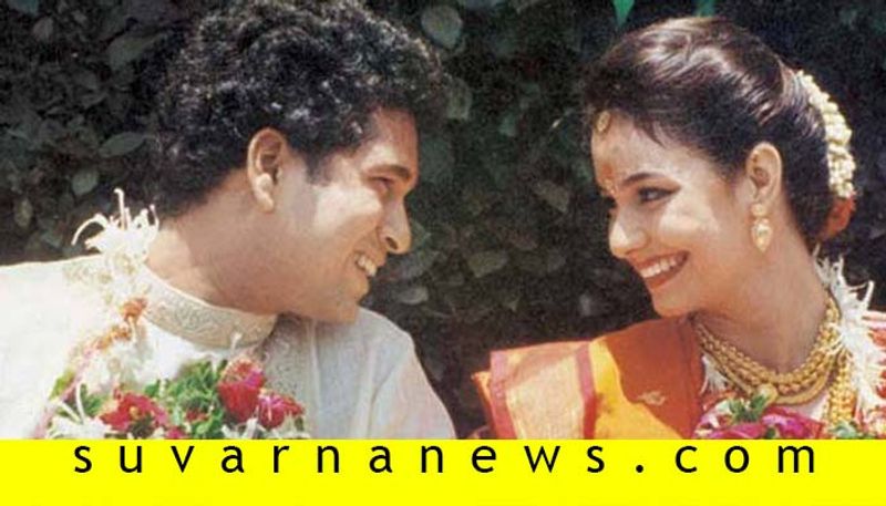 5. ಬರೋಬ್ಬರಿ 5 ವರ್ಷಗಳ ಡೇಟಿಂಗ್ ಬಳಿಕ 1995ರಲ್ಲಿ ಸಚಿನ್-ಅಂಜಲಿ ದಾಂಪತ್ಯ ಜೀವನಕ್ಕೆ ಕಾಲಿರಿಸಿದರು.