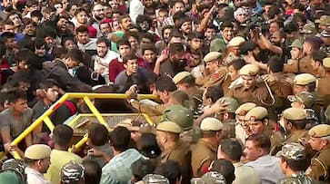 JNU protests: Police use water cannons to disperse agitating students