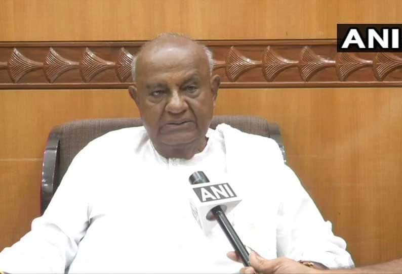 Bengaluru violence: Deve Gowda wants sitting high court judge to probe; BJP says wait for details to emerge-cdr