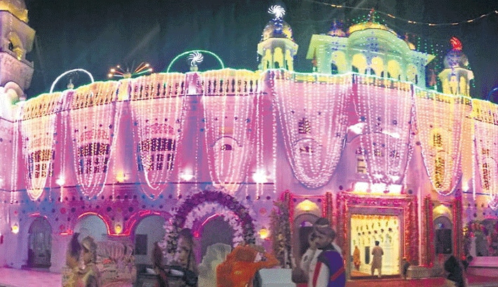 550th prakash parv guru nanak birth anniversary celebration of gurudwara and golden temple