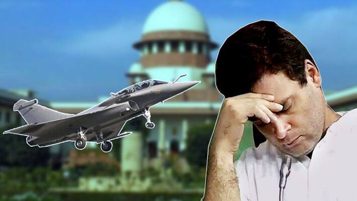Supreme Court dismisses Rafale review petition and rahul Gandhi let of with warning Supreme Court dismisses Rafale review petition and rahul Gandhi let of with warning