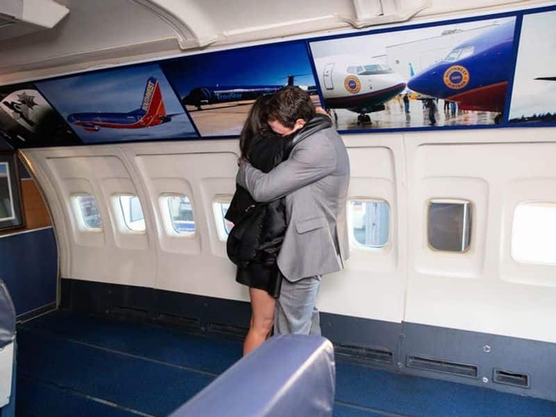 Couple Met on a Southwest Flight Gets Engaged One Year Later