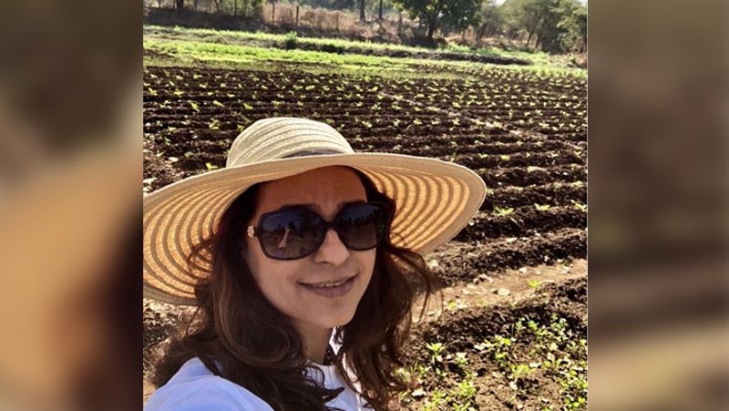 Juhi Chawla Birthday Doing Farming In Farmhouse