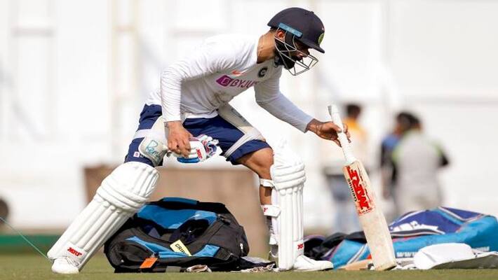 Team India use pink ball for practice ahead of day and night test Team India use pink ball for practice ahead of day and night test