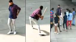 Virat Kohli turns gully boy, plays cricket with kids in Indore