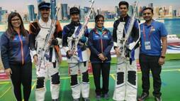 India hearing impaired shooter Dhanush Srikanth wins 3 gold medals
