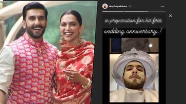 Deepika Padukone shares how Ranveer Singh is prepping for their first wedding anniversary