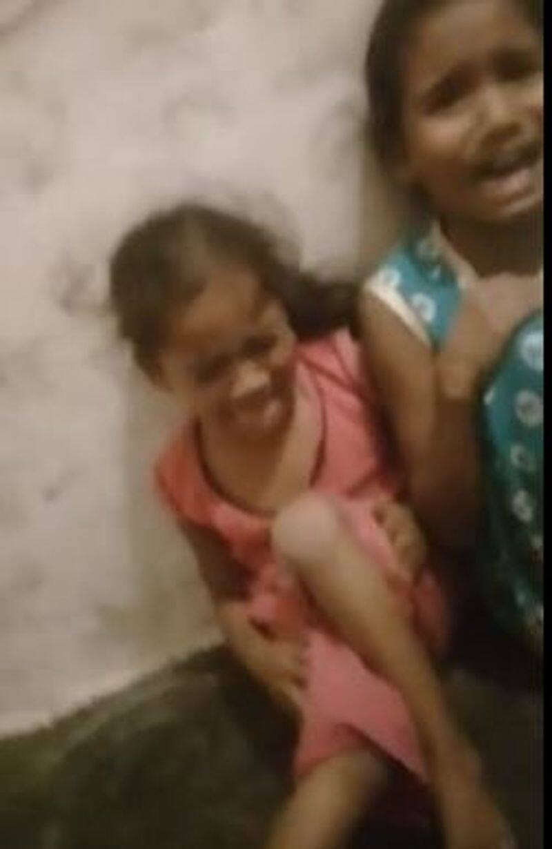 father beats his 2 daughters for not sending money by her wife mahalakshmi