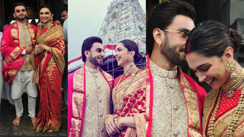 Deepika Padukone Ranveer Singh First Wedding Anniversary