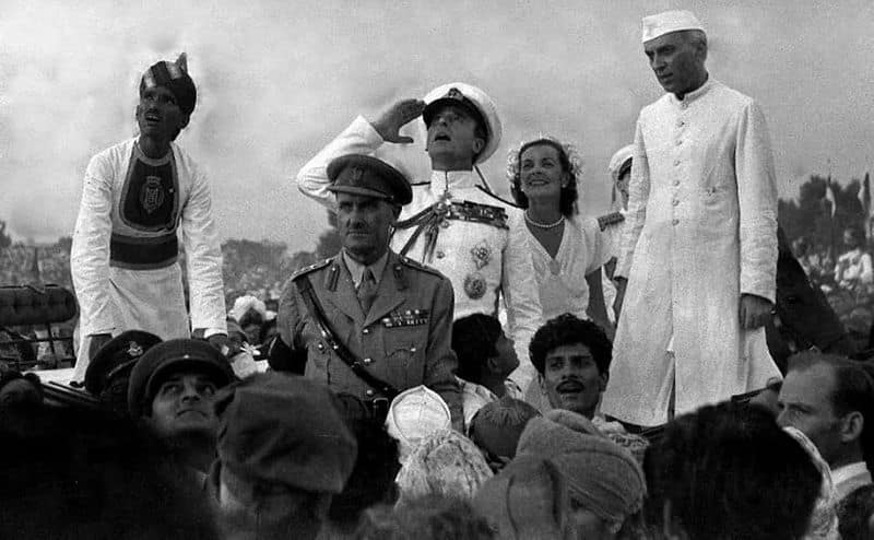 What happened between Nehru and Lady Mountbatten