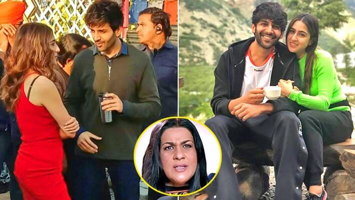 Sara Ali Khan mother Amrita is not happy for Her relation with Kartik Aryan Sara Ali Khan mother Amrita is not happy for Her relation with Kartik Aryan