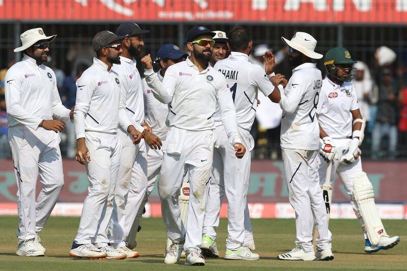 india beat bangladesh by innings difference in historic pink ball test and win the test series