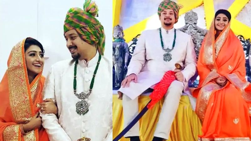 Mohena kumari gets royal bidai after grand reception in rewa