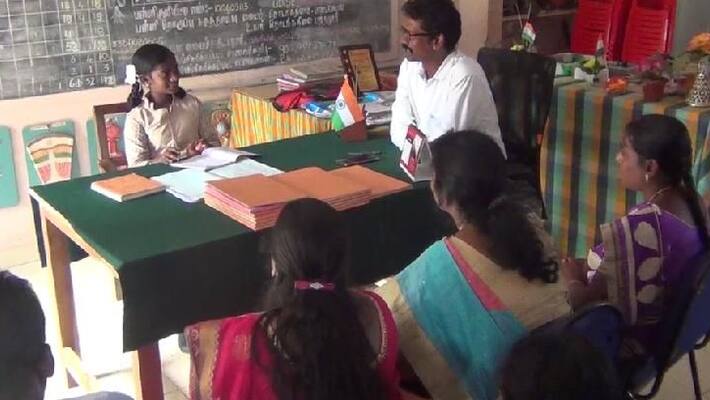 school student was announced as one day head master school student was announced as one day head master