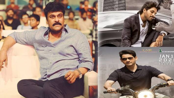 Megastar Chiranjeevi to solve release date issues of Allu Arjun and Mahesh Movies Megastar Chiranjeevi to solve release date issues of Allu Arjun and Mahesh Movies