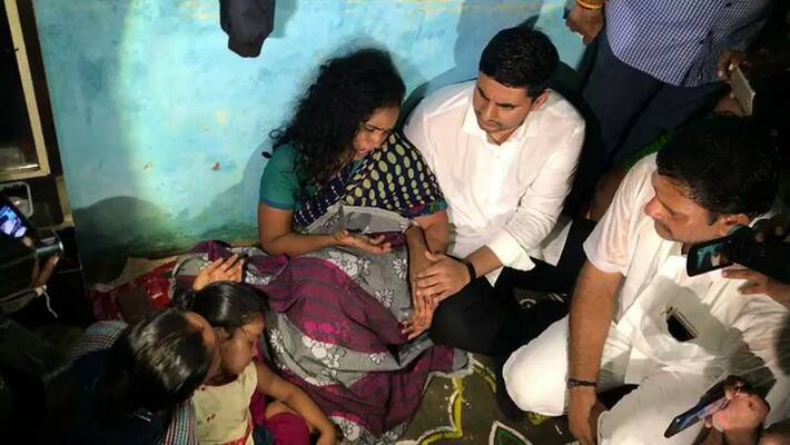 Tdp activist karthik suicide: political heat over suicide issue Tdp activist karthik suicide: political heat over suicide issue