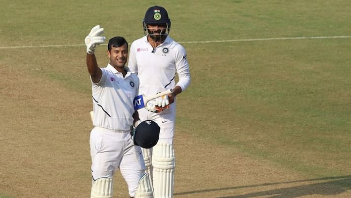 India vs Bangladesh Mayanak double century help india to margin lead India vs Bangladesh Mayanak double century help india to margin lead