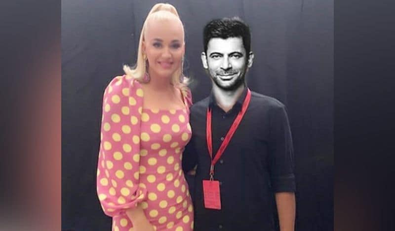 Comedian Sunil Grover Shared Photo With kety perry makes Fun to Edit pic