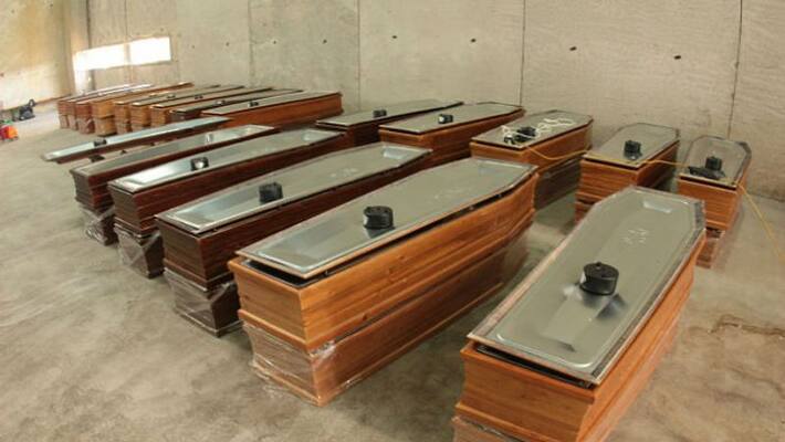 Coffins used to smuggle liqoUr in Bihar Coffins used to smuggle liqoUr in Bihar