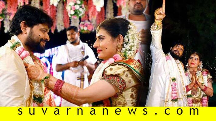 A dinagalu Kannada actress Archana Shastry ties knot with jagadish A dinagalu Kannada actress Archana Shastry ties knot with jagadish