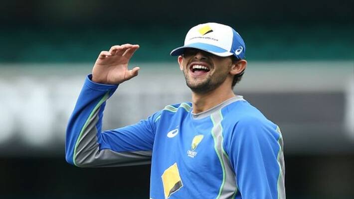Australian Cricketer Ashton Agar suffers with injury while taking a catch Australian Cricketer Ashton Agar suffers with injury while taking a catch