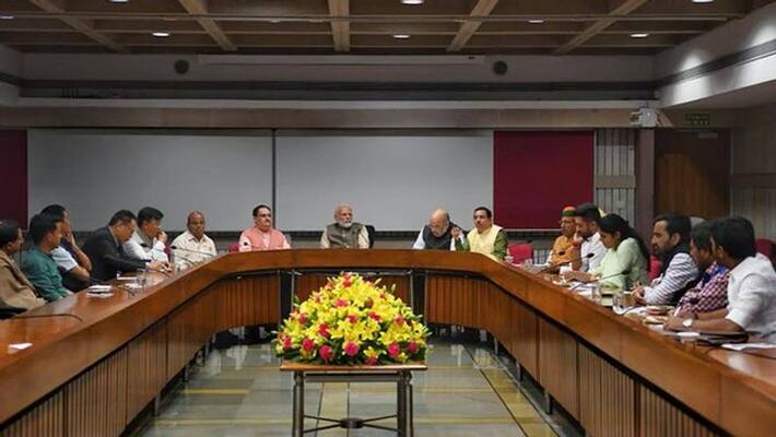NDA's first meeting after Shiv Sena's separation, allies raised demand for coordination committee NDA's first meeting after Shiv Sena's separation, allies raised demand for coordination committee