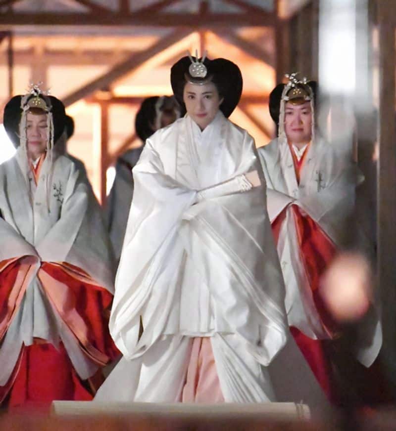 The Japanese Emperor Naruhito accession rite sparks controversy
