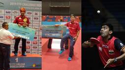 Indonesia  Open table tennis India Harmeet Desai wins gold