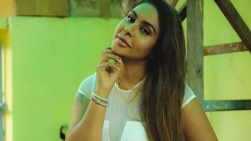 Actress srireddy controvert message for liplock