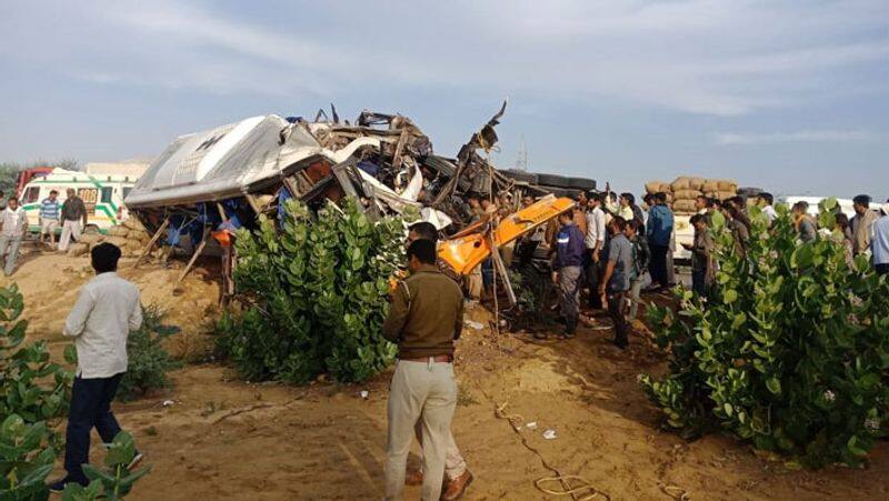 Rajasthan road accident... 14 people killed