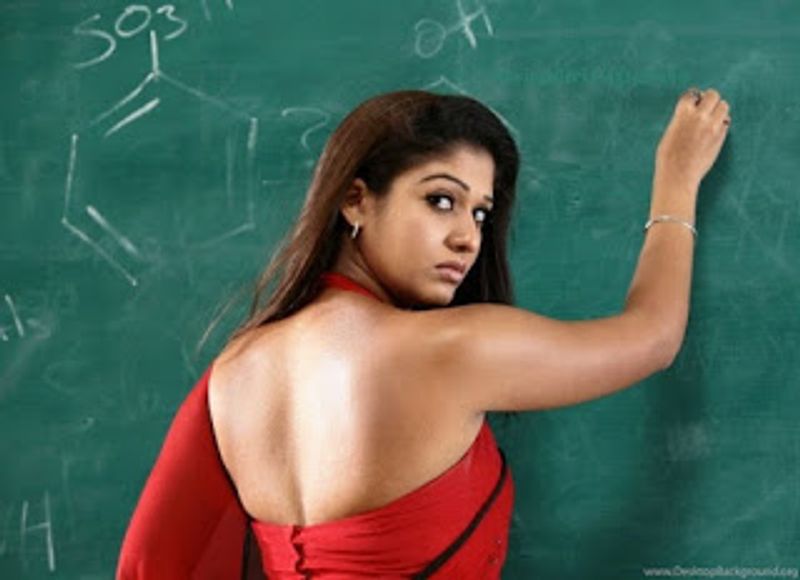 டீச்சராக வந்து ரசிகர்கள் மனதை தெறிக்கவிட்ட நயன்