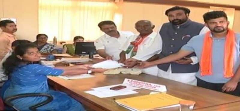 BJP Congress JDS Candidates Files Nominations From Karnataka 15 constituencies By Poll