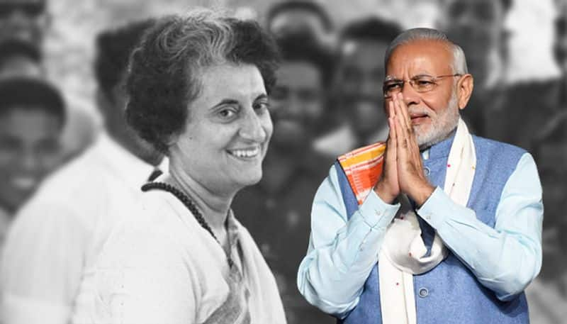 PM Modi pays tribute to Indira Gandhi on birth anniversary