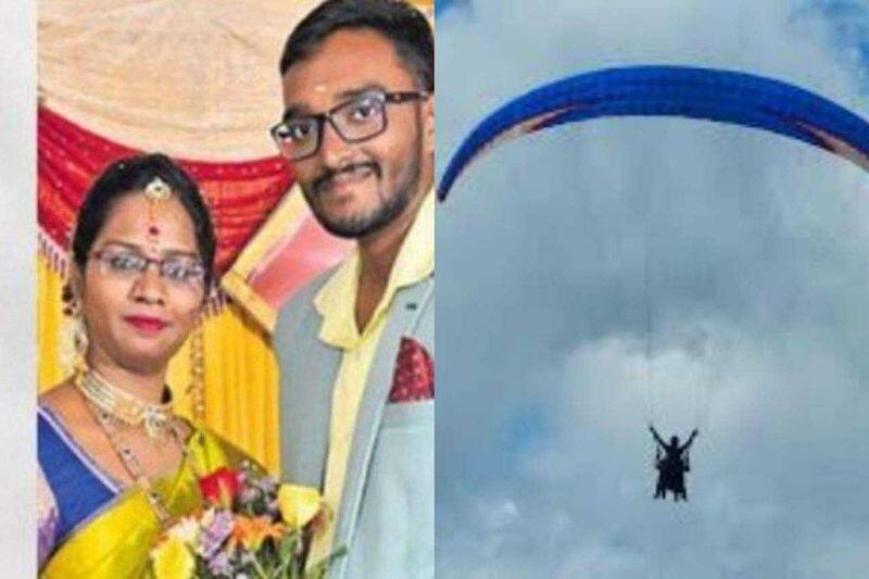 newly marriage couple's went honeymoon to kulumanali and met accident husband died