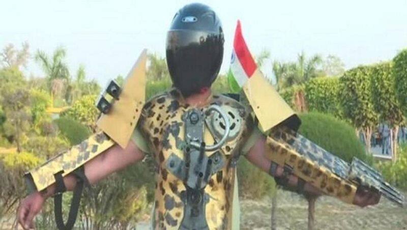 Varanasi man develops 'Iron Man' suit prototype to help Indian Army soldiers