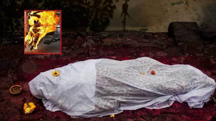 19 year old girl set herself on fire in Coimbatore Tamil Nadu 19 year old girl set herself on fire in Coimbatore Tamil Nadu