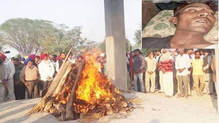 Dalit was forced to drink urine, funeral took place four days after death Dalit was forced to drink urine, funeral took place four days after death
