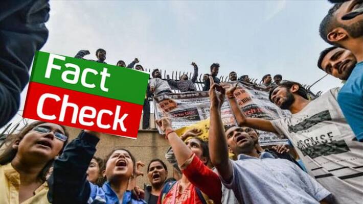 JNU Protests: Social Media Flooded With Misinformation JNU Protests: Social Media Flooded With Misinformation
