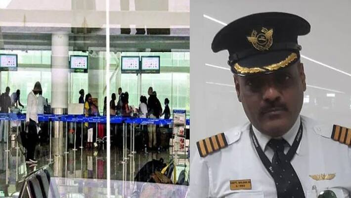 man impersonates as pilot of Lufthansa airlines to escape long queues and security checking held man impersonates as pilot of Lufthansa airlines to escape long queues and security checking held