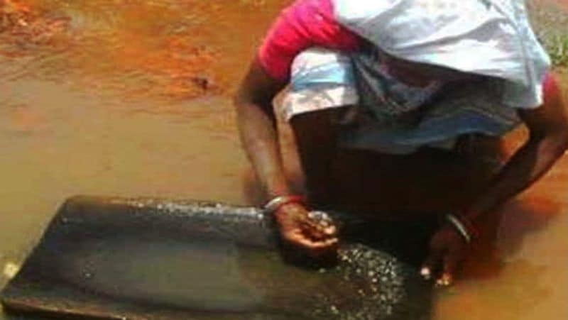 mysterious Subarnarekha River in Jharkhand famous for gold mining in india