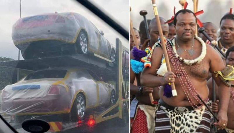 King Mswati III of Eswatini purchase 175 crores Rolls Royce luxury cars for his wives