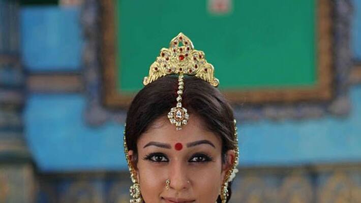 Lady Super Star Nayanthara Mookuthithi amman Second Look Released Lady Super Star Nayanthara Mookuthithi amman Second Look Released