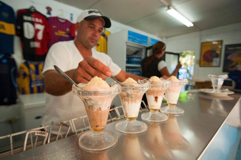 no ice cream for the comrade said America, Castro responds by making the best ice cream in the world