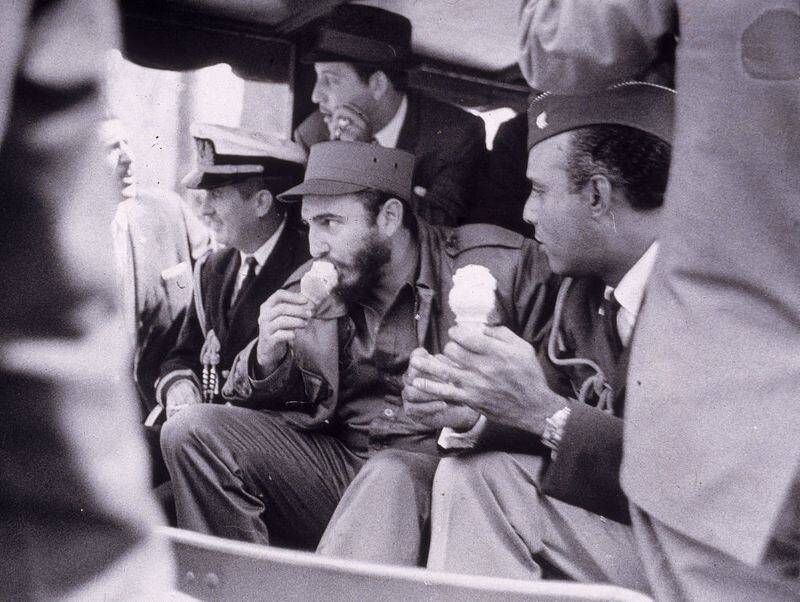 no ice cream for the comrade said America, Castro responds by making the best ice cream in the world