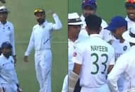Pink ball Test Spirit of cricket Indian physio attends Nayeem Hasan hit on helmet video