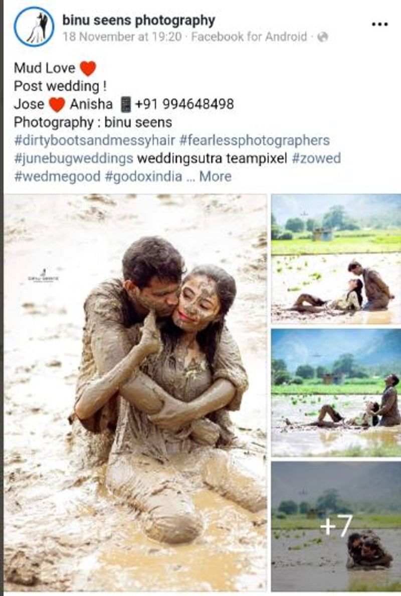 ಬಿನು ಸಿನ್ಸ್ ಪೋಟೋಗ್ರಫಿ ಹಂಚಿಕೊಂಡಿರುವ ಪೋಟೋಗಳು ಇದೀಗ ಫುಲ್ ವೈರಲ್