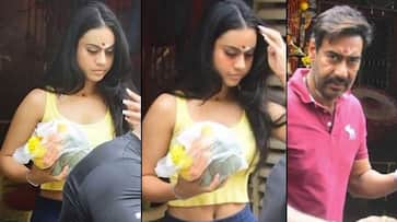 Ajay Devgn, Kajol's daughter Nysa gets trolled for donning short top to temple